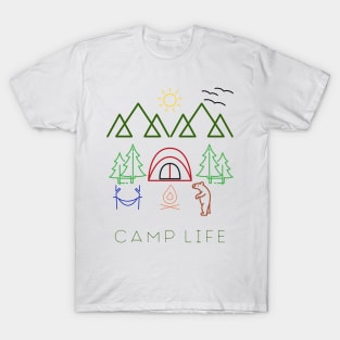 Camp Life - Full Color T-Shirt